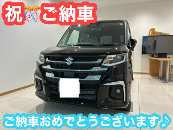 新型ソリオご納車です♪